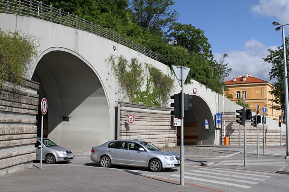 Tunel Mrázovka - jihovýchodní portál